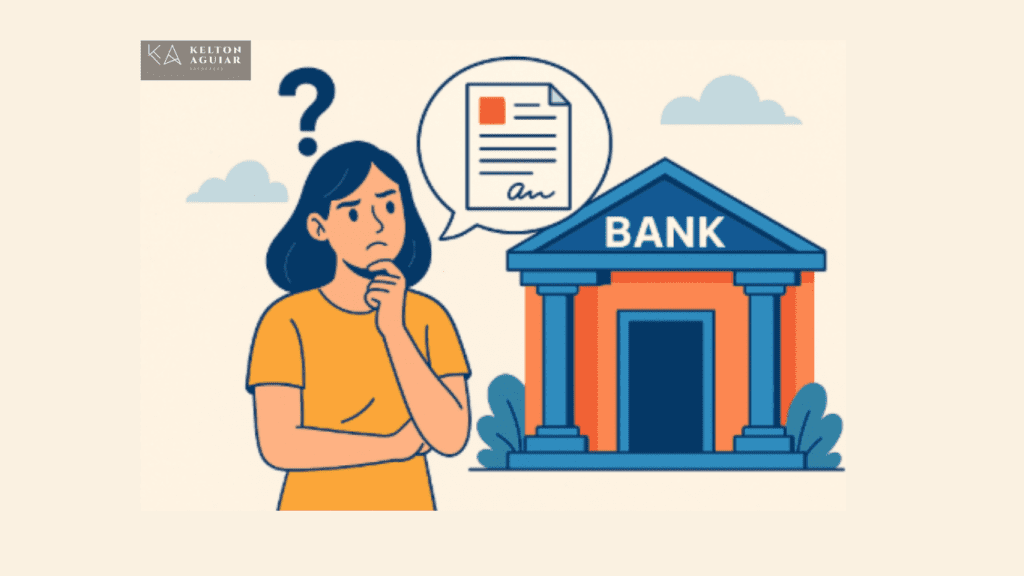 recusa banco contrato